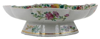 Finely Decorated Famille Rose Compote - 粉彩高脚果盘