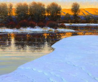 Dan Young (b. 1959) — Evening on the Colorado (2022)
