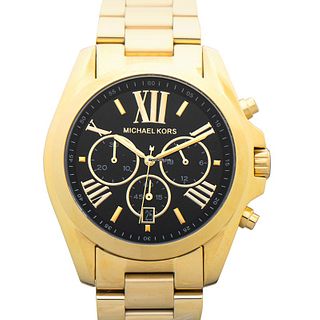 Michael Kors MK5739 - Bradshaw Chronograph Quartz Black Dial Ladies Watch