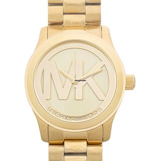 Michael Kors MK5473 - Runway Quartz Champagne Dial Ladies Watch
