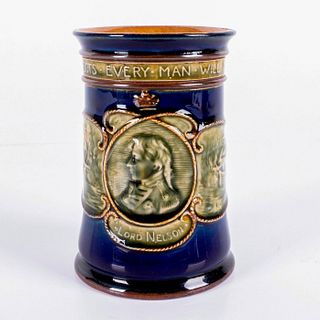 Royal Doulton Vice Admiral Lord Nelson Commemorative Vase