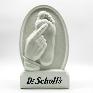 Royal Doulton Advertising Ware Dr. Scholl's Large Sign