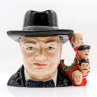 Noble Ceramics Character Jug, Sir Winston Churchill