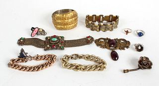 Napier Gold Tone Chain Bracelet