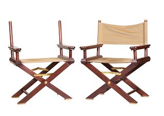 Pair of Ralph Lauren Folding Director's Chairs