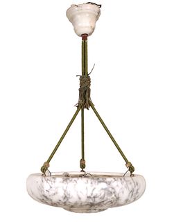 Contemporary Marble Hanging Light