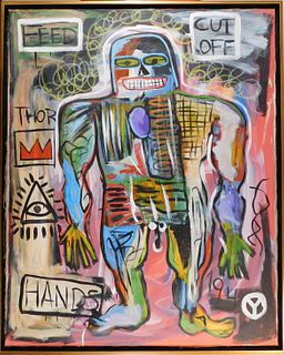 Jean-Michel Basquiat, Manner of: Cut Off