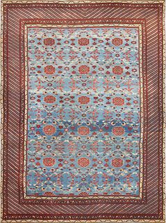 Antique Indian Rug 14 ft 6 in x 10 ft 10 in (4.42 m x 3.3 m)