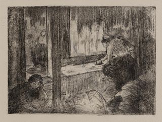 Edgar Degas - Les Blachisseuses