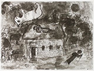 Marc Chagall - Au Village II