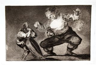 Francisco Goya - Tras El Vicio Viene El Fornicio
