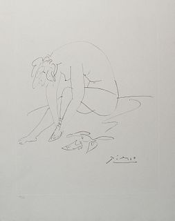 Pablo Picasso (After) - Les Cavaliers de l'Ombre