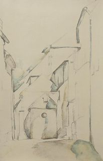Paul Cezanne (After) - Interieur de Village