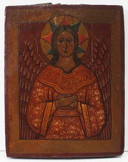 Unknown Artist - Christ in Silence (Russian Icon)
