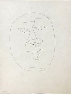 Pablo Picasso. - Untitled Portrait from Carmen