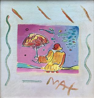Peter Max - Umbrella Man