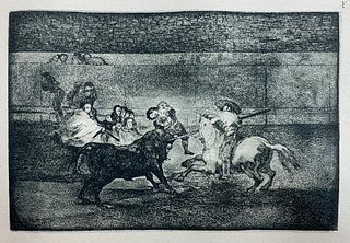 Francisco Goya - La Tauromaquia F