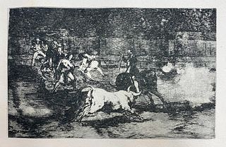 Francisco Goya - La Tauromaquia H