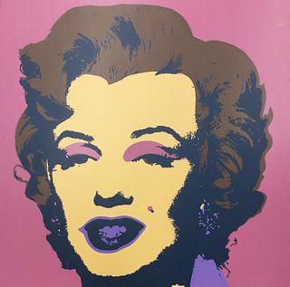 Andy Warhol After - Marilyn (Pink/Yellow)