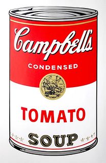 Andy Warhol After - Campbells Soup Can 11.46 (Tomato Soup)