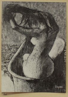 Edgar Degas (after) - Femme a la Baignoire
