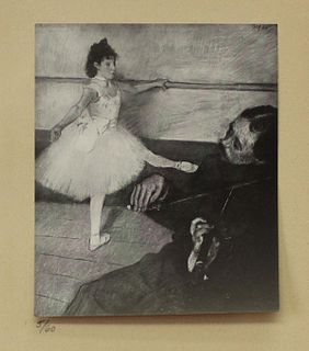 Edgar Degas (after) - La Repetition au Violon