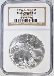 2000 ASE, MILLENIUM EDITION NGC MS-69