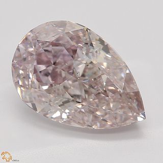 2.51 ct, Natural Fancy Brownish Pink Even Color, SI1, Pear cut Diamond (GIA Graded), Appraised Value: $577,200 