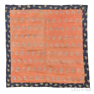 Safavid Persian Silk Brocade Textile