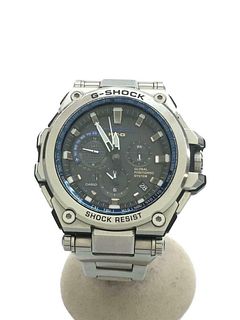 CASIO MTG-G1000D-1A2JF G-SHOCK Solar Analog Silver Stainless Men's Watch