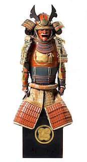 A Asano Clan Warrior Armor Height 59 inches.