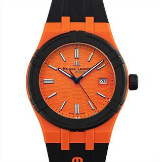 Maurice Lacroix AI2008-50050-300-0 - Lacroix Quartz Orange Dial Plastic Unisex Watch