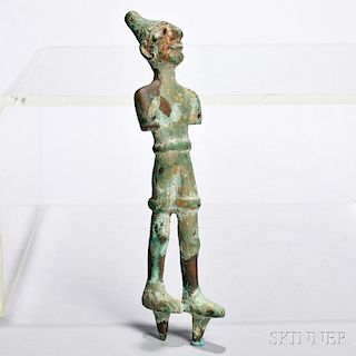 Canaanite Copper Figure of a Deity