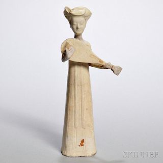 Pottery Figure of a Musician