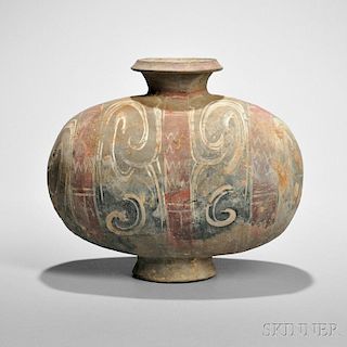 Pottery Cocoon Jar