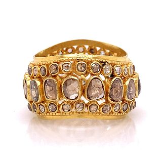 2.50 Carats Diamonds 18k Gold Ring