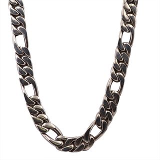 Massive Link Necklace in 925 Sterling Silver