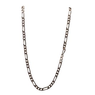 Italian Link Necklace in 925 Sterling Silver