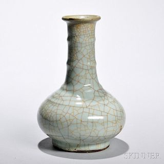 Ge Ware Bottle Vase