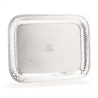 A 925 Sterling Silver Tea Tray