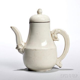 Blanc de Chine Porcelain Teapot