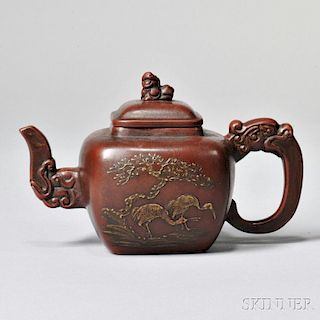 Yixing Covered Teapot