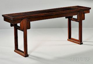 Long, Narrow Wood Table