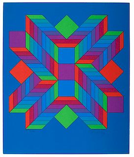 Victor Vasarely (Hungarian-French, 1906-1997)