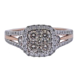 Kallati Fancy Diamond Gold Engagement Ring