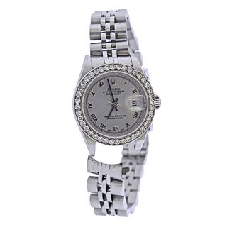 Rolex Datejust 26mm Diamond Automatic Ladies Watch 79174