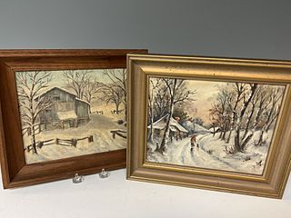 Two Winter Landscapes
