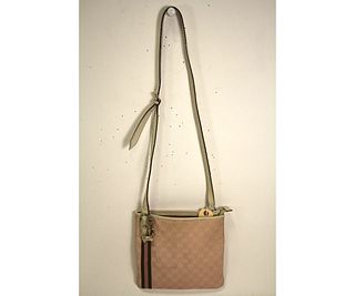 Gucci Pink/Ivory Messenger Bag