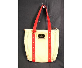 Louis Vuitton Beige/Red Antigua Shoulder Bag