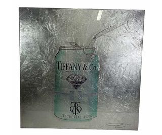 TIFFANY & CO.REVERSE GLASS PAINTING